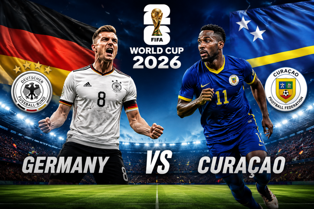 Germany vs Curacao Match Preview 2026 – Prediction, Team News, Key Players and Match Analysis